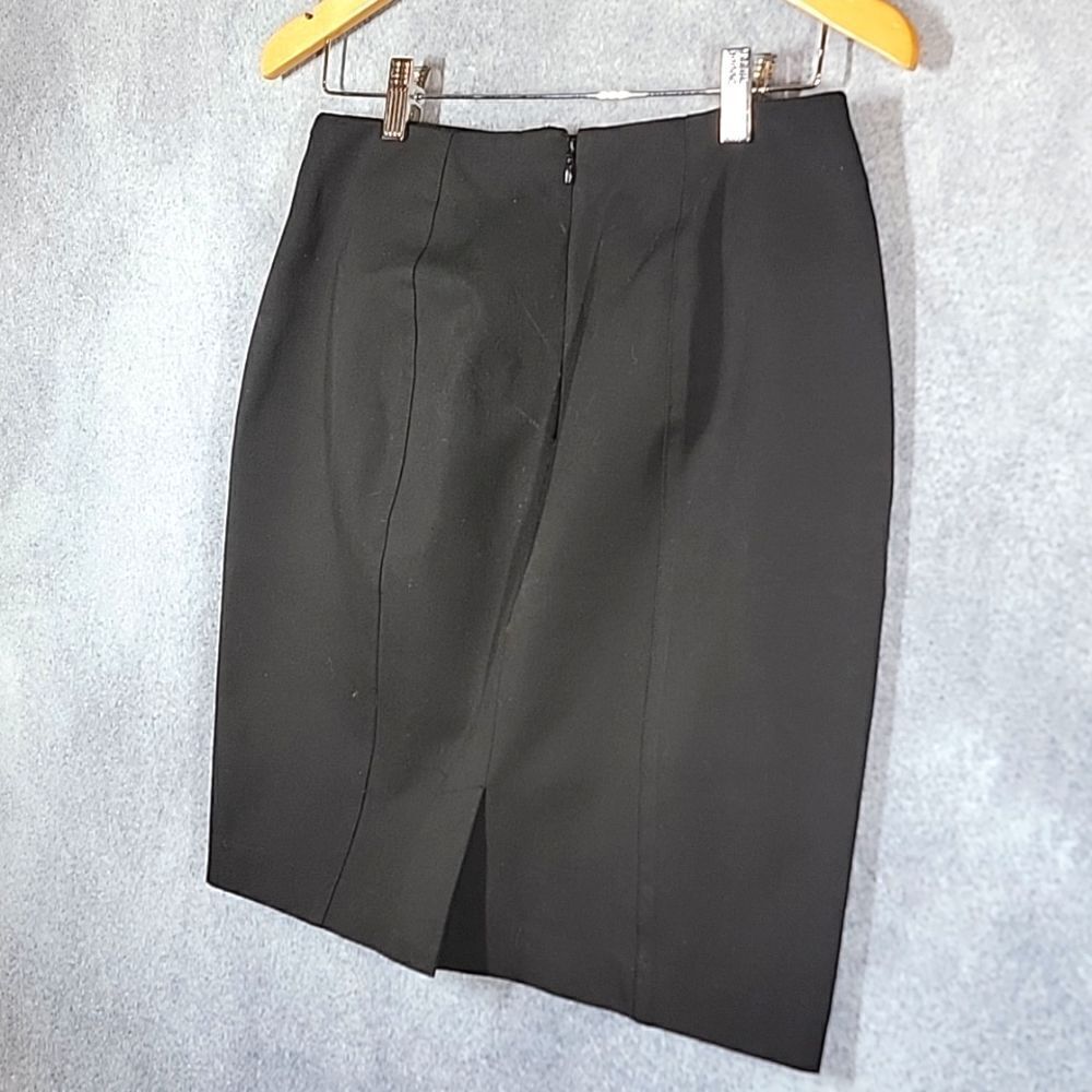 Banana Republic Black Stretch Seamed Mini Skirt - Picture 9 of 15